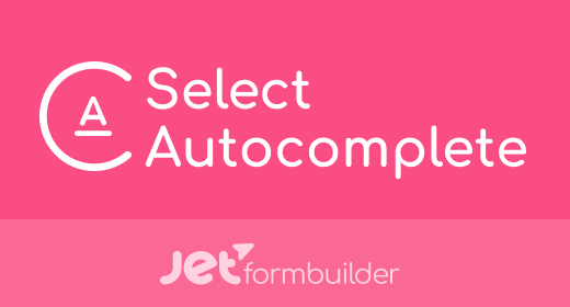 JetFormBuilder - Select Autocomplete Addon